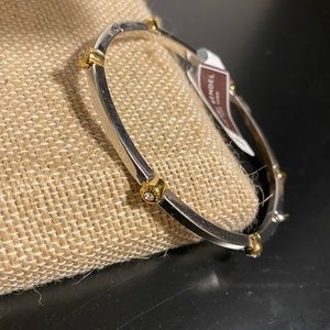 Henri Bendel Signature Rivet Bangle Bracelet